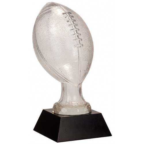 glass Football trophy
