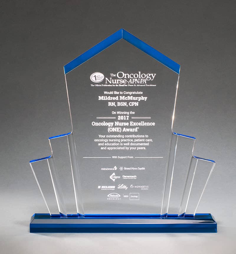 engraved glass awards