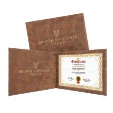 Leatherette Certificate Holders