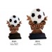 NEW  Soccer Ribbon Resin