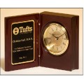 BC834 High gloss rosewood piano-finish book clock