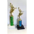 BAS15 Basketball Single Column Trophy