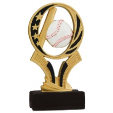 Midnight Star Baseball Resin