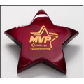 Rosewood Piano Finish Star Paperweight 