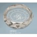 CRY6613  Round Crystal Paperweight