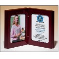 P4877  High gloss rosewood stained book award