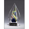 2261   Flame-Shaped Art Glass Award