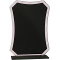 Black Rectangle Reflection Glass Award 