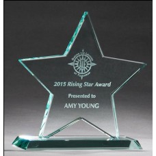 G2757  Star Jade Glass Award