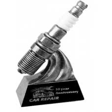 6" Spark Plug Car Show Award