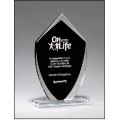 Shield Shaped Glass Award