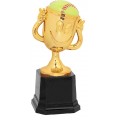 6" Softball Happy Cup Trophy