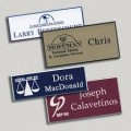 Plastic Name Tags 4 Sizes