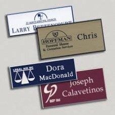 Plastic Name Tags 4 Sizes