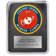 10 1/2" x 13" Marine Hero Plaque