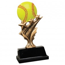 NEW    5 1/2" Softball Tri Star Resin