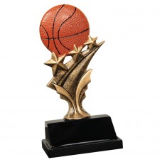 NEW 5 1/2" Basketball Tri Star Resin