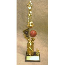 BAS09 Basketball Shooting Star Trophy