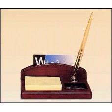 543 Rosewood stained piano finish desk organizer