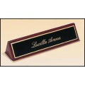 572 Rosewood stained piano finish nameplate