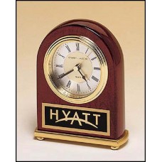 BC46 Rosewood Piano Finish Desk Clock