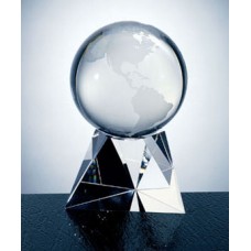 C580BE World Crystal Globe