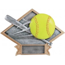 SB14 Diamond Softball Resin Plate