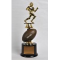 FB04 Football Spin Ball Trophy