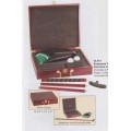 Rosewood Finish Executive Golf Gift Set