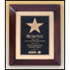 P4269 Cherry finish frame plaque