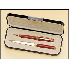 PKC6200R Rosewood finish pen and letter opener set.