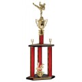 MA30 3 Post Martial Arts Trophy