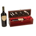 Rosewood Piano Finish Single Wine Box Set